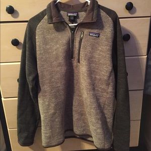 Patagonia Brown 1/4 Zip Fleece